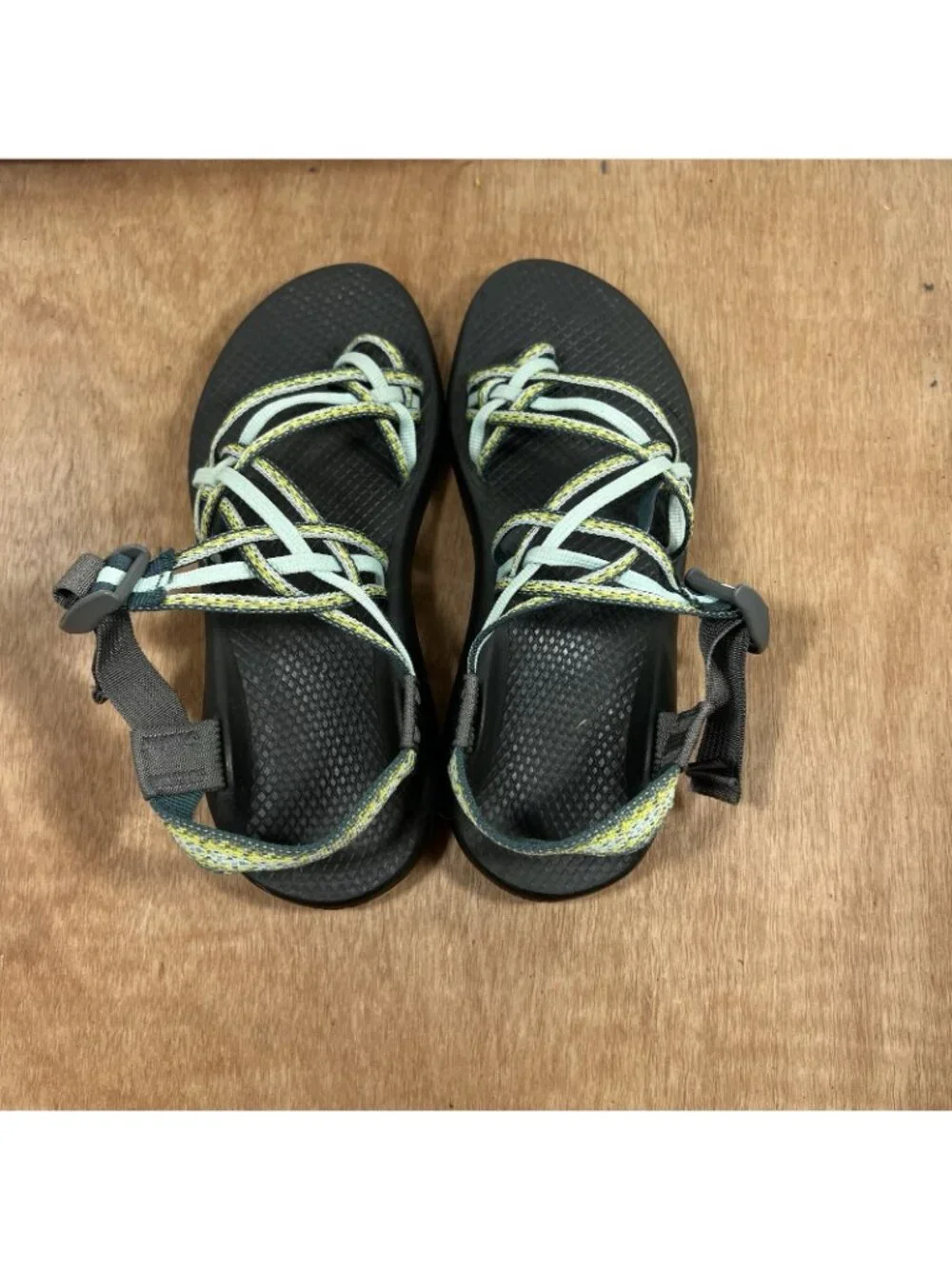 Chaco Women’s Size 8 Waterproof Hiking Sandals Blue Strappy